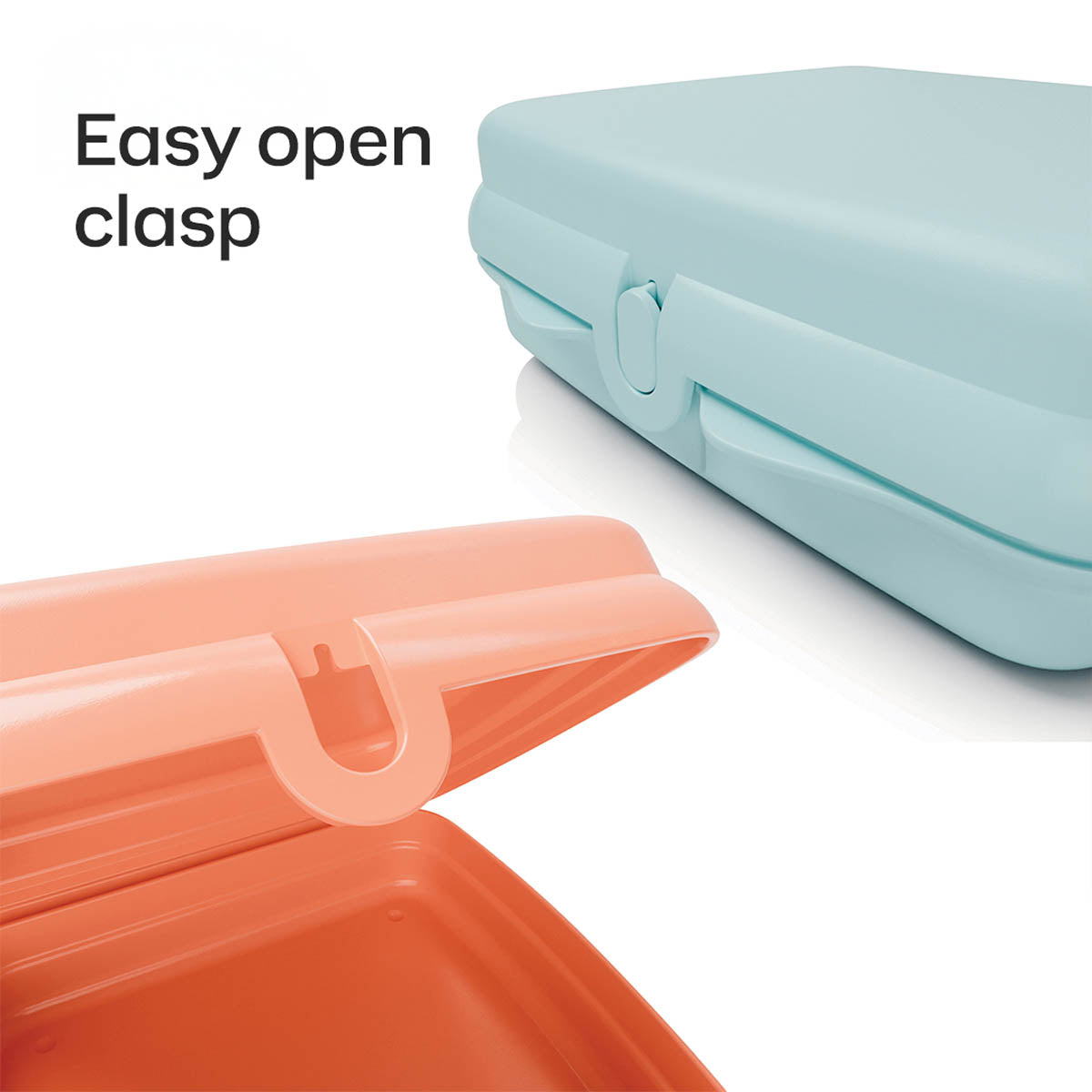 Tupperware? Sandwich Keepers - 2 Easy-Open Lunch Boxes for Kids - Image 6