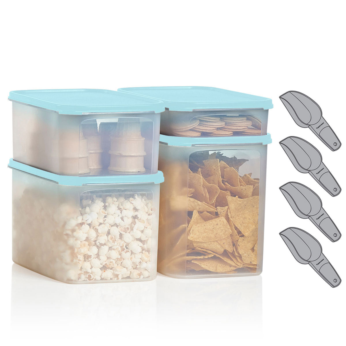 Tupperware? Modular Mates? Rectangular Set | Aquamarine