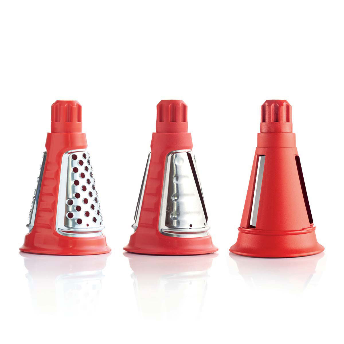 Tupperware® FusionMaster® Grater Cones Trio | Slice. Grate & Grind