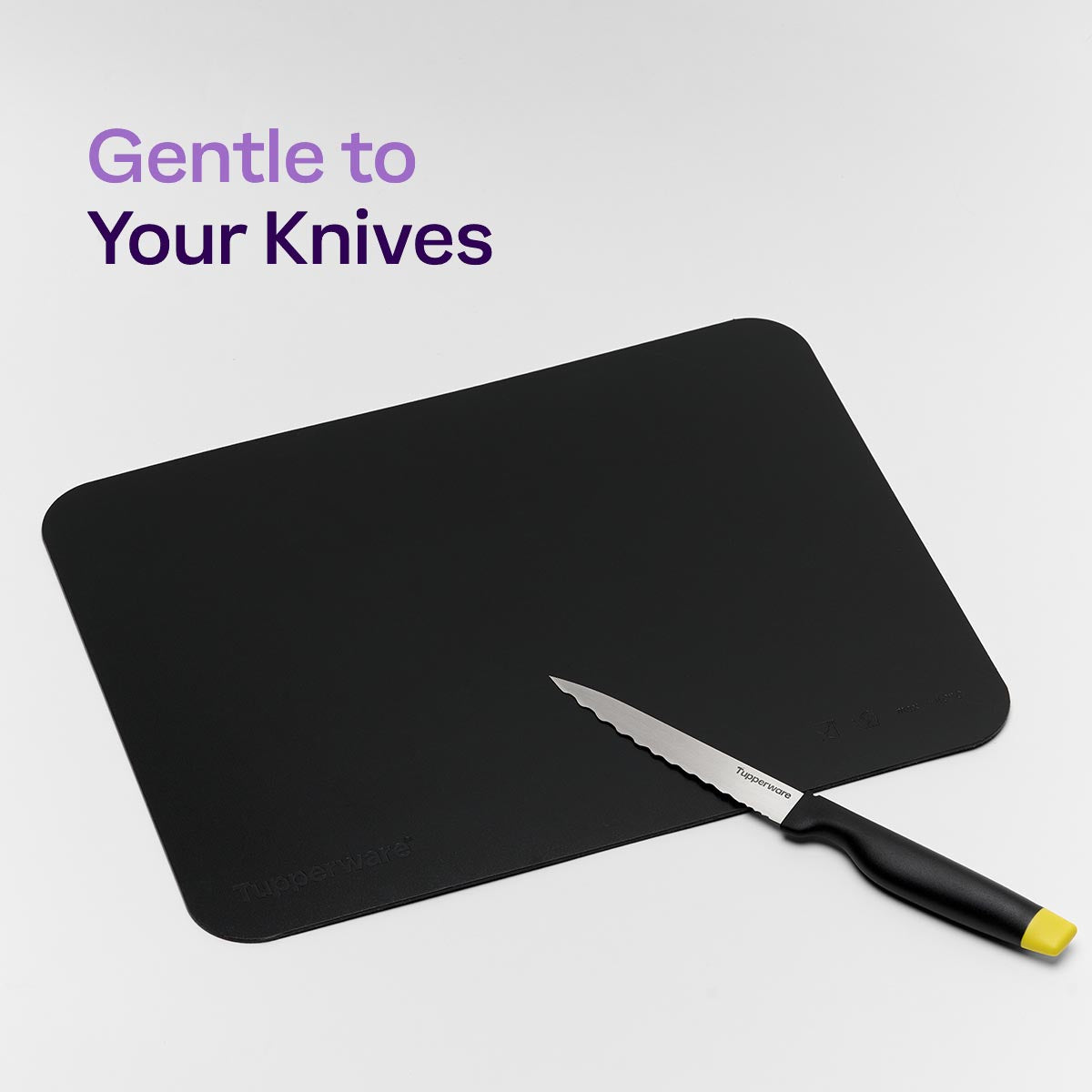 Tupperware® Flexible Cutting Board | Non-Slip Base for Easy Meal Prep - Image 5