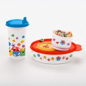 Tupperware? Shape?O? Feeding Set | Kids Feeding Set | 3?Piece Set