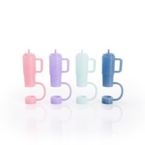 Tupperware? Silicone Straw Toppers for big T Tumbler | Set of 4