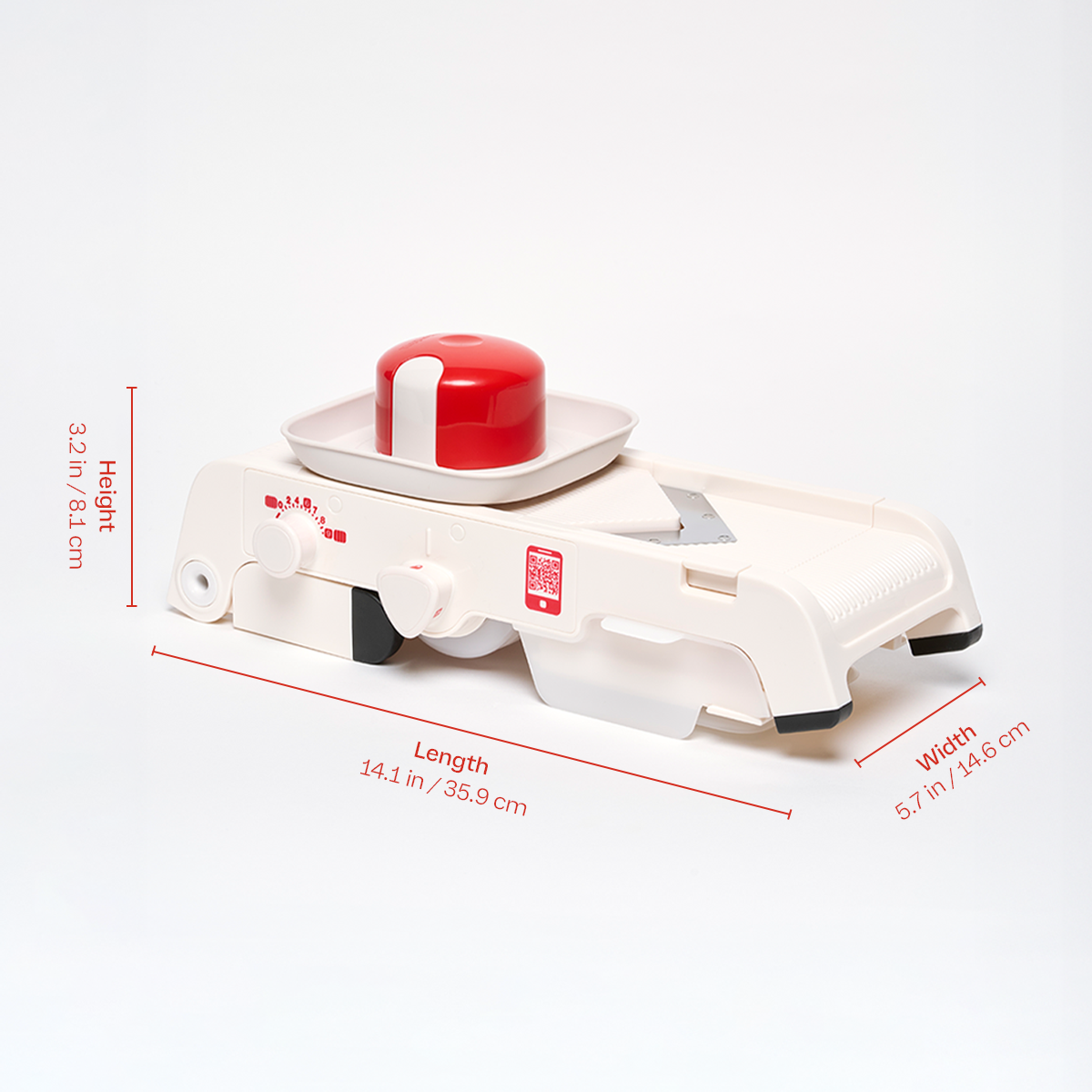 Tupperware? Mandoline | Safe to Use Kitchen Slicer. Multiple Blades - Image 9