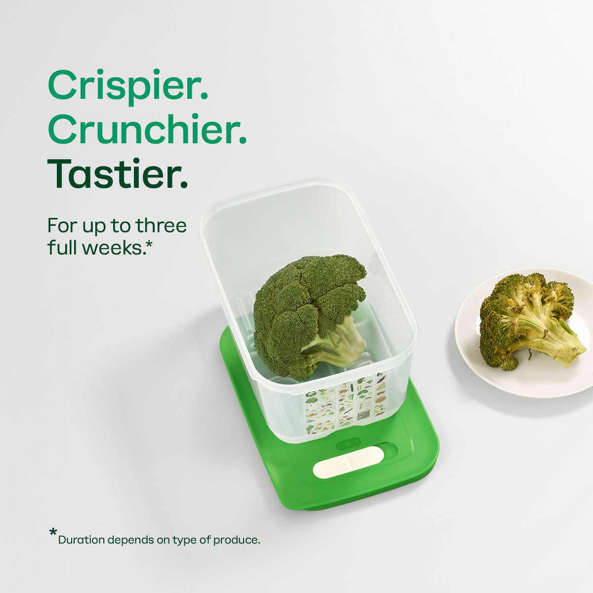 Tupperware? FridgeSmart? Medium Deep | Produce Storage Container With Lid - Image 6