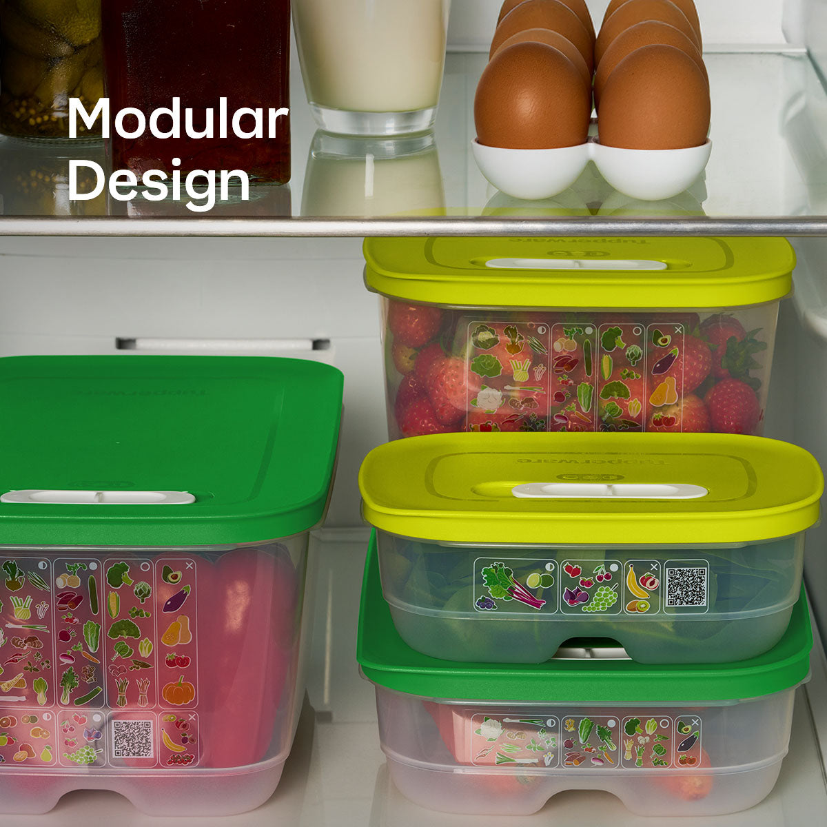 Tupperware? FridgeSmart? Medium Deep | Produce Storage Container With Lid - Image 7