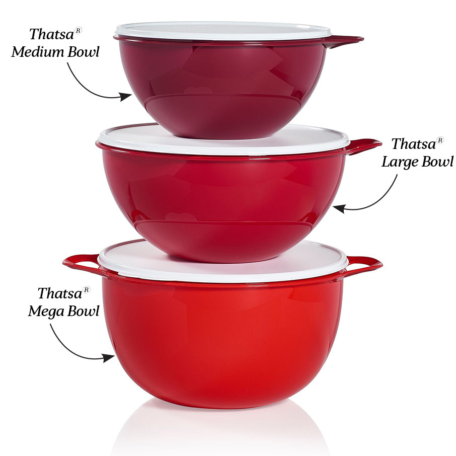 Tupperware Thatsa? Medium Bowl | Airtight. Leakproof. 19-cups/4.5 L - Image 6