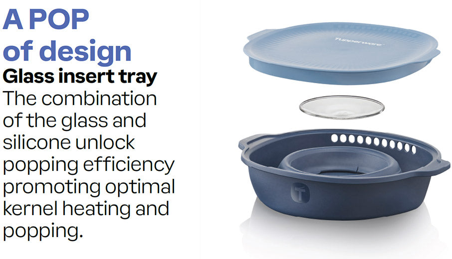 Tupperware? WOW Pop Microwave Popcorn Maker | All-in-1 Popper - Image 4