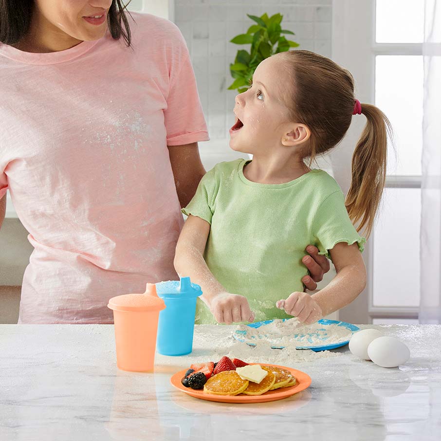 Tupperware® Bell Tumblers & Sipper Seal® Set | 4 Toddler Sippy Cups with Lids - Image 2