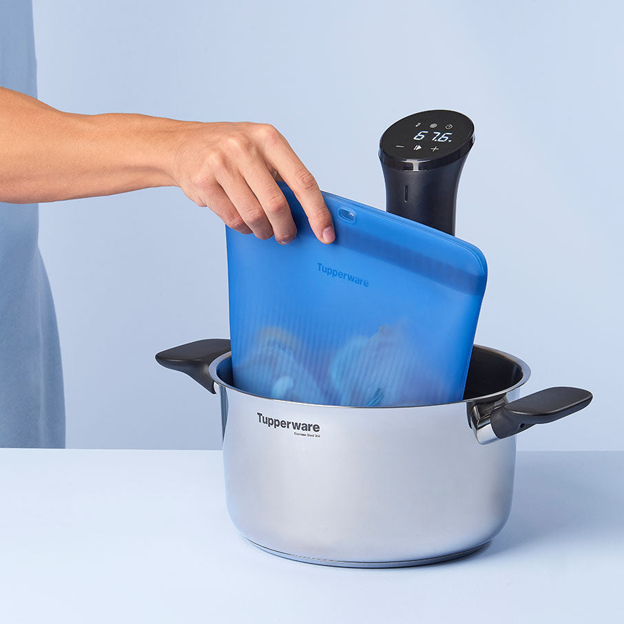 Tupperware? Ultimate Silicone Stand-Up Bags | Leakproof | 4 Piece Set - Image 3
