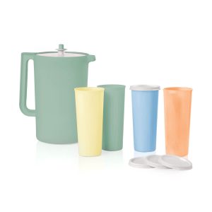 Classic Sheer® Pitcher & Tumbler Set (Dreamy Pastels)